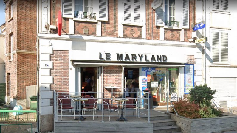 La gagnante a acheté son ticket au bar-tabac Le Maryland. Crédit : Google Maps.