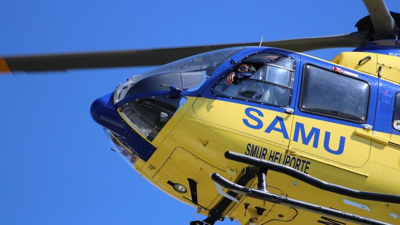 Un hélicoptère du SAMU (Pixabay)