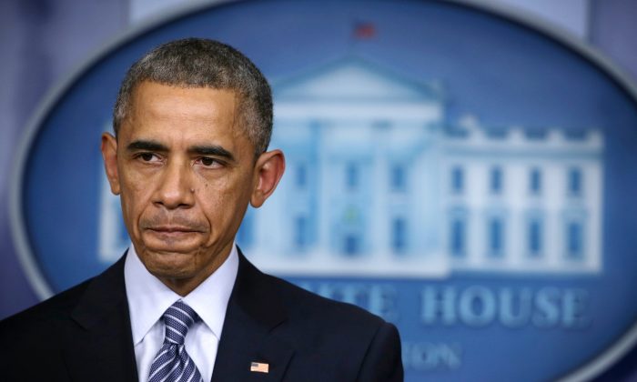 Le président Barack Obama à la Maison-Blanche le 24 novembre 2014. (Alex Wong/Getty Images)