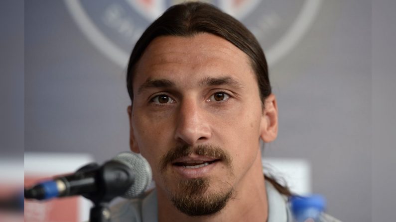 Zlatan Ibrahimovic (crédit : DALE de la REY/AFP/Getty Images)