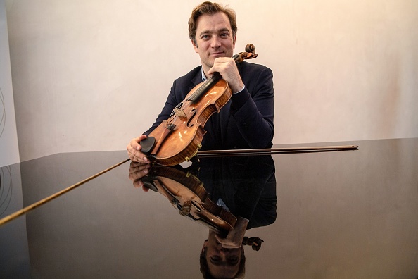 Le violoniste chambérien Renaud Capuçon (CHRISTOPHE SIMON/AFP via Getty Images)