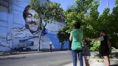« San Diego del barrio La Boca », la fresque murale géante de Maradona futur lieu de culte
