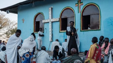 À « l’église des réfugiés » au Soudan, prières pour la paix en Ethiopie