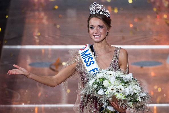 Amandine Petit, Miss Normandie, a été élue Miss France 2021. (Photo LOIC VENANCE/AFP via Getty Images)