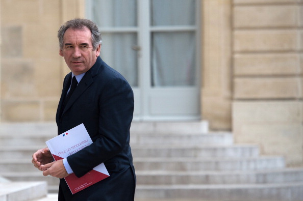 Le président du Modem François Bayrou. (Photo : MARTIN BUREAU/AFP via Getty Images)