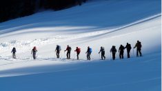 Un maire du Vercors lance un coup de gueule à cause des skieurs de randonnée « agglutinés » dans la montagne
