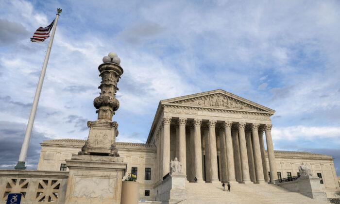La Cour suprême à Washington, le 10 mars 2020 (Samira Bouaou/Epoch Times)