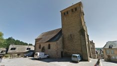 Corrèze : une église du XVe siècle  en grande partie détruite par un incendie à Voutezac
