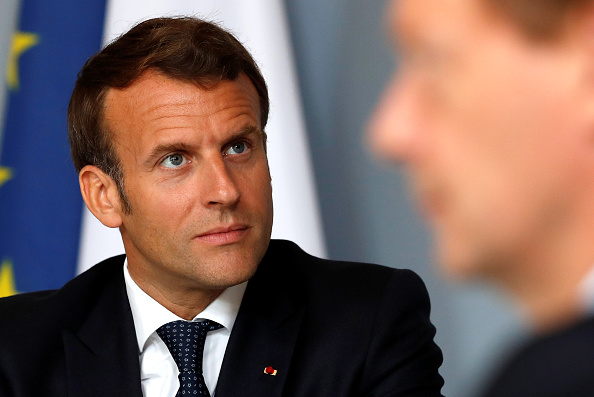 Le Président Emmanuel Macron. (Photo : GONZALO FUENTES/POOL/AFP via Getty Images)