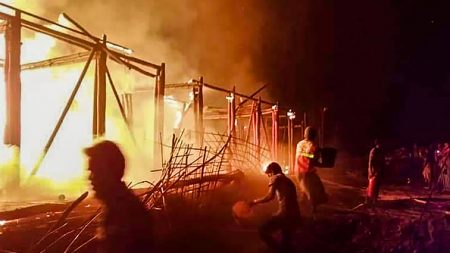 Bangladesh: un « incendie criminel », selon l’Unicef, détruit quatre écoles de réfugiés rohingyas
