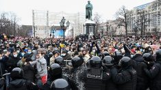 Plusieurs milliers de manifestants à Moscou en soutien à l’opposant Navalny