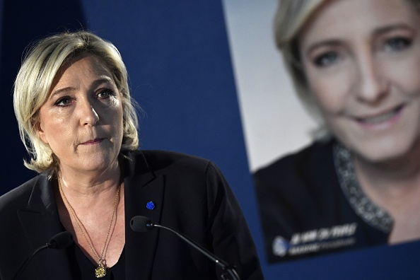 Marine Le Pen, présidente du Rassemblement national (RN). (Photo : LIONEL BONAVENTURE/AFP via Getty Images)