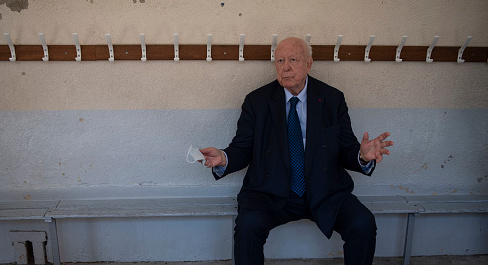 L'ex-maire de Marseille Jean-Claude Gaudin.  (Photo : CHRISTOPHE SIMON/AFP via Getty Images)