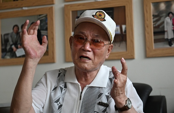 -Le soldat sudiste Lee Sun-woo a été capturé à fin de la guerre de Corée et a passé les 35 années suivantes à travailler dans une mine de charbon nord-coréenne, le 22 juillet 2020 . Photo par Jung Yeon-je / AFP via Getty Images.