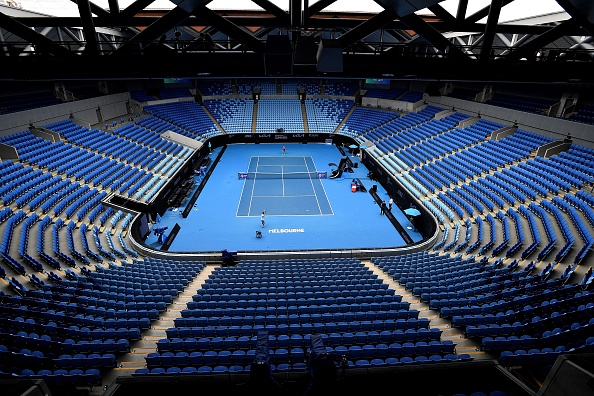 -Une vue générale de Margaret Court Arena à Melbourne le 4 février 2021. Photo par Paul Crock / AFP via Getty Images.
