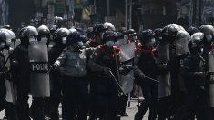 Birmanie: tensions à Rangoun où la police disperse une manifestation