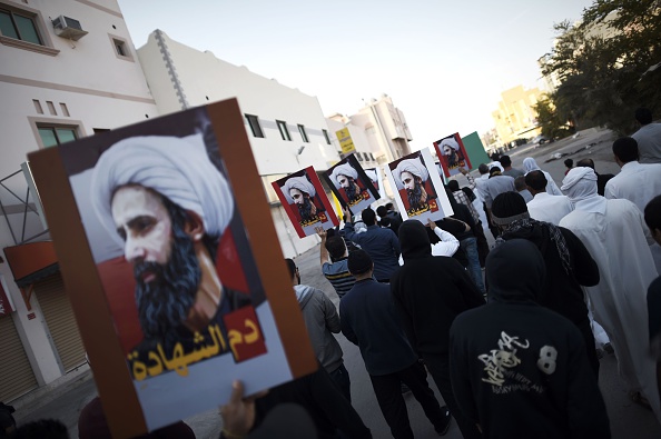 -L’éminent religieux musulman chiite Nimr al-Nimr, a été une force motrice des manifestations qui ont éclaté en 2011 dans l'est du royaume. Photo MOHAMMED AL-SHAIKH / AFP via Getty Images.