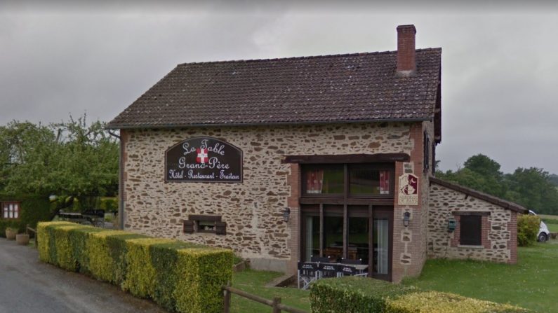 Le chef Paul-Antoine Goigoux n'a toujours pas le droit de rouvrir son restaurant de Genouillac (Creuse), La Table de mon grand-père. (Capture d'écran/Google Maps)