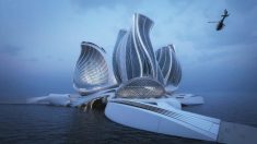 Une architecte imagine une station de recherche flottante époustouflante qui nettoie l’océan et exploite l’énergie marémotrice