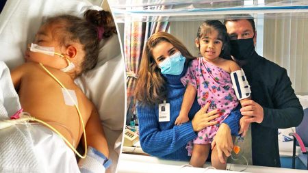 Une fillette de 3 ans se bat contre une rare tumeur du pancréas diagnostiquée par sa mère et est maintenant en voie de guérison