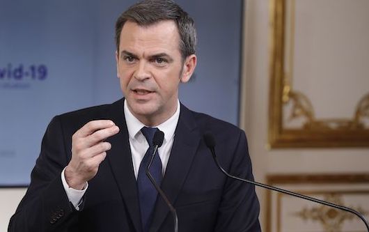 Le ministre de la Santé Olivier Véran. (Photo : GEOFFROY VAN DER HASSELT/POOL/AFP via Getty Images)