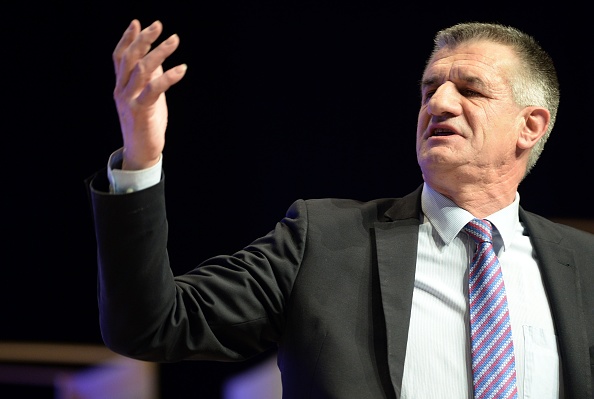 Le député du Béarn Jean Lassalle candidat à la présidentielle 2022.   (Photo : FRED TANNEAU/AFP via Getty Images)