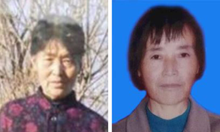 Les pratiquants de Falun Gong Li Caie (à gauche) et Zhang Cuicui (à droite) meurent le 29 novembre 2020 et le 3 février 2021, après 21 ans de persécution lancée par le Parti communiste chinois. (Minghui)
