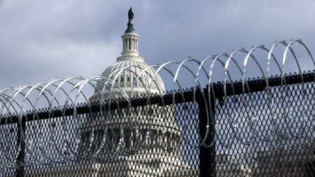 Les clôtures du Capitole américain pourraient être des « substituts » en vue de barricades permanentes, selon les législateurs républicains