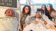 Une mère courageuse souffrant d’hypertension pulmonaire accouche de son bébé miracle avec l’aide de 15 médecins