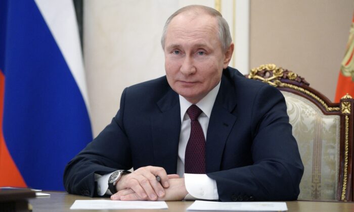 Le président russe Vladimir Poutine (Alexey Druzhinin/Sputnik/AFP via Getty Images)