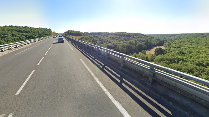 Viaduc de l’Anguienne - Charente - D1000 (Google Maps)