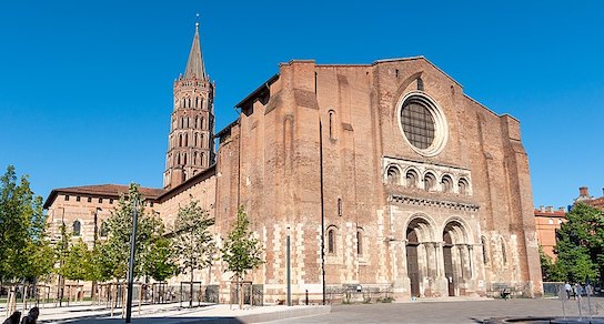 La basilique Saint-Sernin à Toulouse. (Photo : wikimedia/Don-vip)