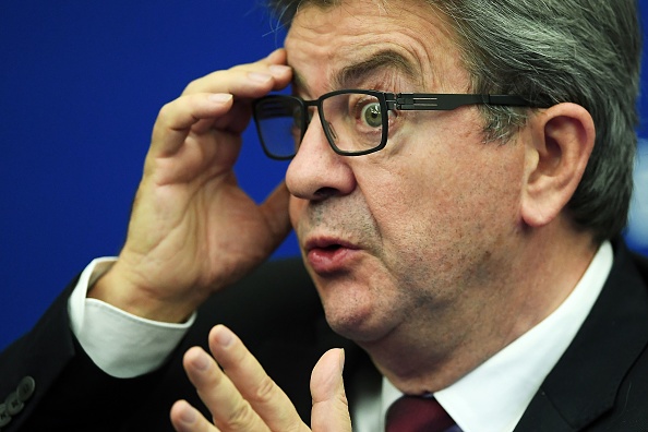 Le leader de la France insoumise (LFI)Jean-Luc Mélenchon.    (Photo : FREDERICK FLORIN/AFP via Getty Images)