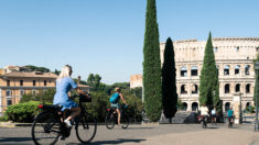 Sur les pavés romains, le vélo fait sa révolution tranquille