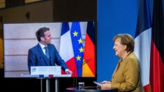 Entretien Macron, Merkel, Zelensky sur fond d’envolée des tensions avec la Russie
