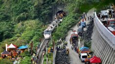 Taïwan: au moins 48 morts lors du déraillement d’un train