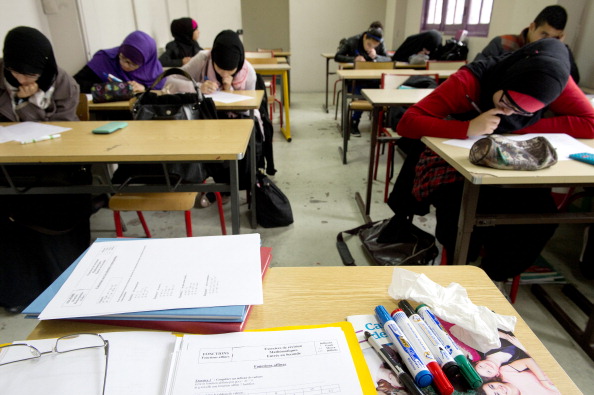 École musulmane à Aubervilliers. (Photo : LIONEL BONAVENTURE/AFP via Getty Images)