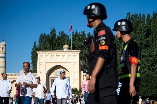 -La population ouïghoure majoritairement musulmane vit dans la région tendue du Xinjiang. Photo Johannes EISELE / AFP via Getty Images.