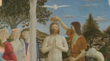 Le mariage des arts sacrés et des mathématiques : « Le Baptême du Christ » de Piero della Francesca