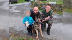 Jedï, chien des gendarmes, parvient à retrouver un petit garçon de 2 ans perdu dans les bois