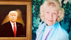 Une arrière-grand-mère artiste, âgée de 88 ans, peint un portrait de Donald J. Trump et dit : « Je suis une patriote »
