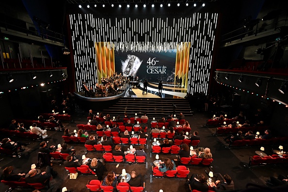 -Illustration- La 46e édition de la cérémonie des César Film Awards à la salle de concert de l’Olympia à Paris le 12 mars 2021. Photo de Bertrand GUAY / AFP via Getty Images.