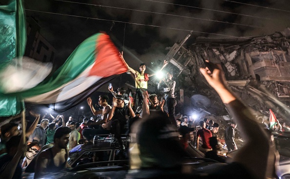 Un cessez-le-feu entre Israël et le Hamas, le mouvement islamiste qui contrôle la bande de Gaza, est entré en vigueur tôt le 21 mai 2021 après 11 jours de combats meurtriers.(Photo : MAHMUD HAMS/AFP via Getty Images)