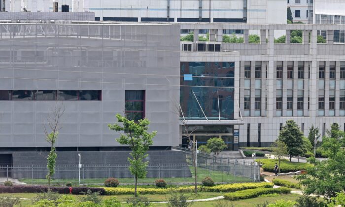 Le bâtiment du laboratoire P4 de l'Institut de virologie à Wuhan, en Chine, le 13 mai 2020. (Hector Retamal/AFP via Getty Images)