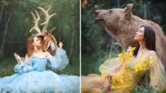 Une photographe russe capture des scènes presque magiques d’interactions entre des humains et des animaux