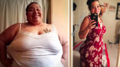 Une femme de 230 kg devait en perdre 140 ou souffrir de douleurs pour le reste de sa vie – et elle l’a fait en 30 mois