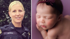 Un policier interpellé par des parents affolés sauve la vie d’un bébé de 9 jours qui ne respirait plus