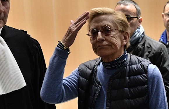 Isabelle Balkany au palais de justice de Paris, octobre 2019. (Photo : MARTIN BUREAU/AFP via Getty Images)