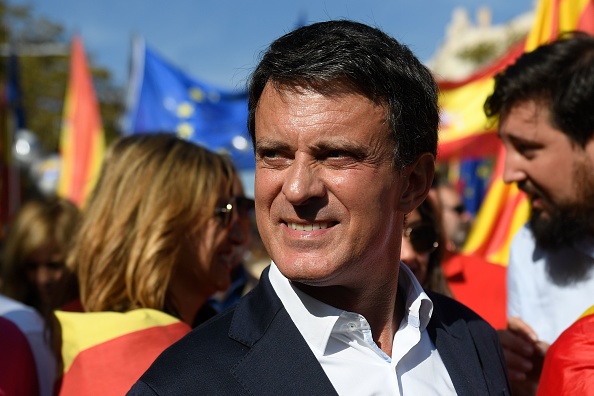 Manuel Valls a appelé jeudi à voter pour la présidente sortante de droite Valérie Pécresse au second tour des régionales dimanche en Ile-de-France. (Photo JOSEP LAGO/AFP via Getty Images)
