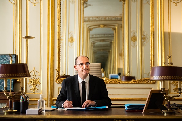 Le Premier ministre Jean Castex. (Photo :  MARTIN BUREAU/AFP via Getty Images)